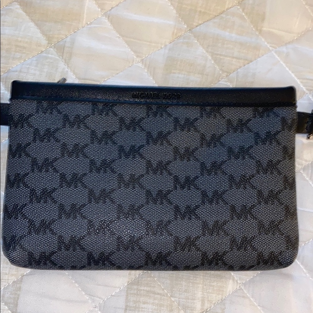 Michael Kors Black and Tan Belt Bag or shoulder bag